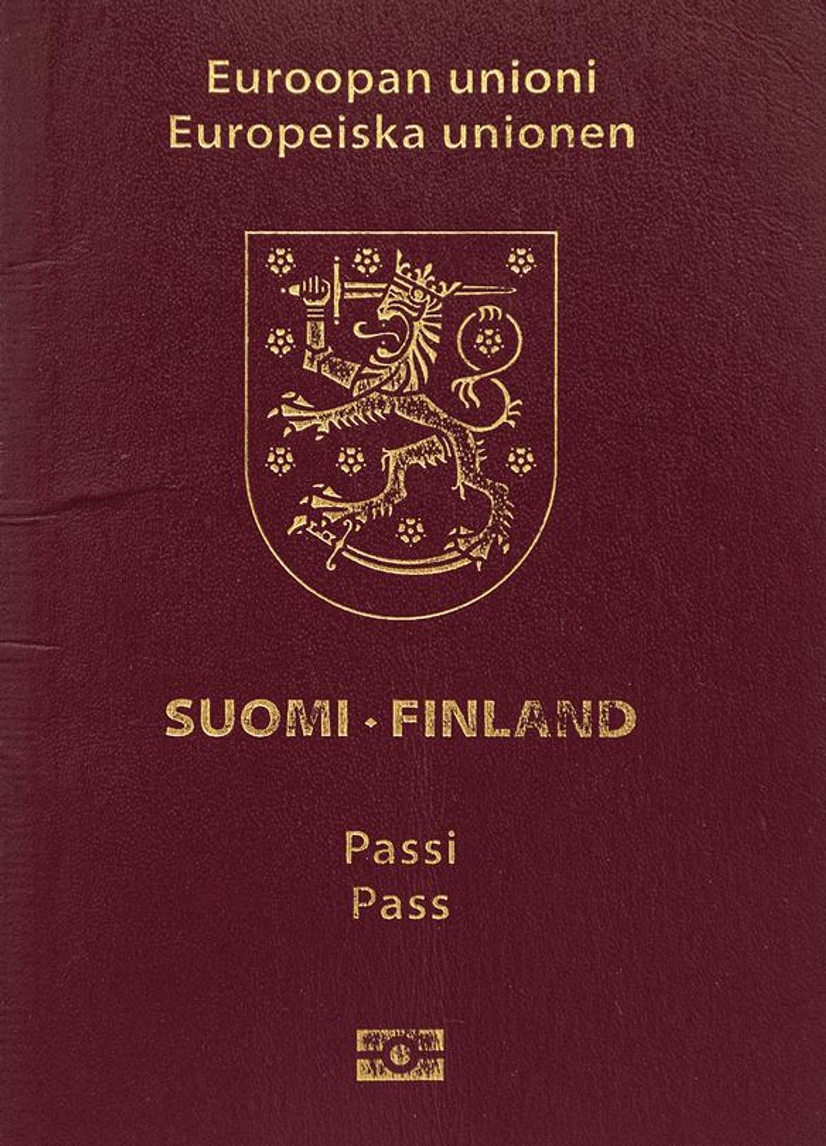 Finnland-Reisepass