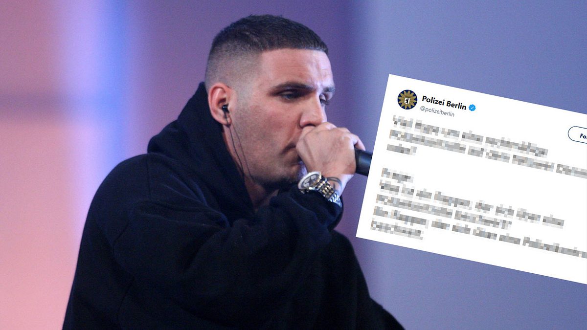 Fler hat Beef mit der Berliner Polizei (Collage)