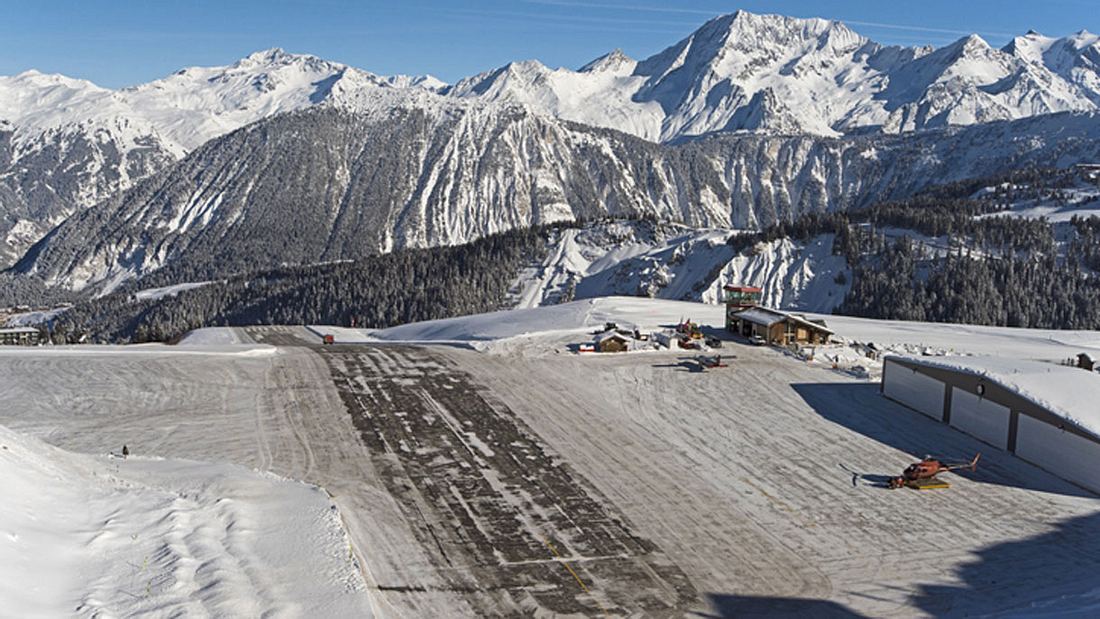 Flughafen Courchevel Flughafen Courchevel (Frankreich)