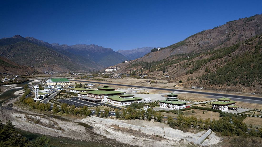 Flughafen Paro Flughafen Paro (Bhutan)