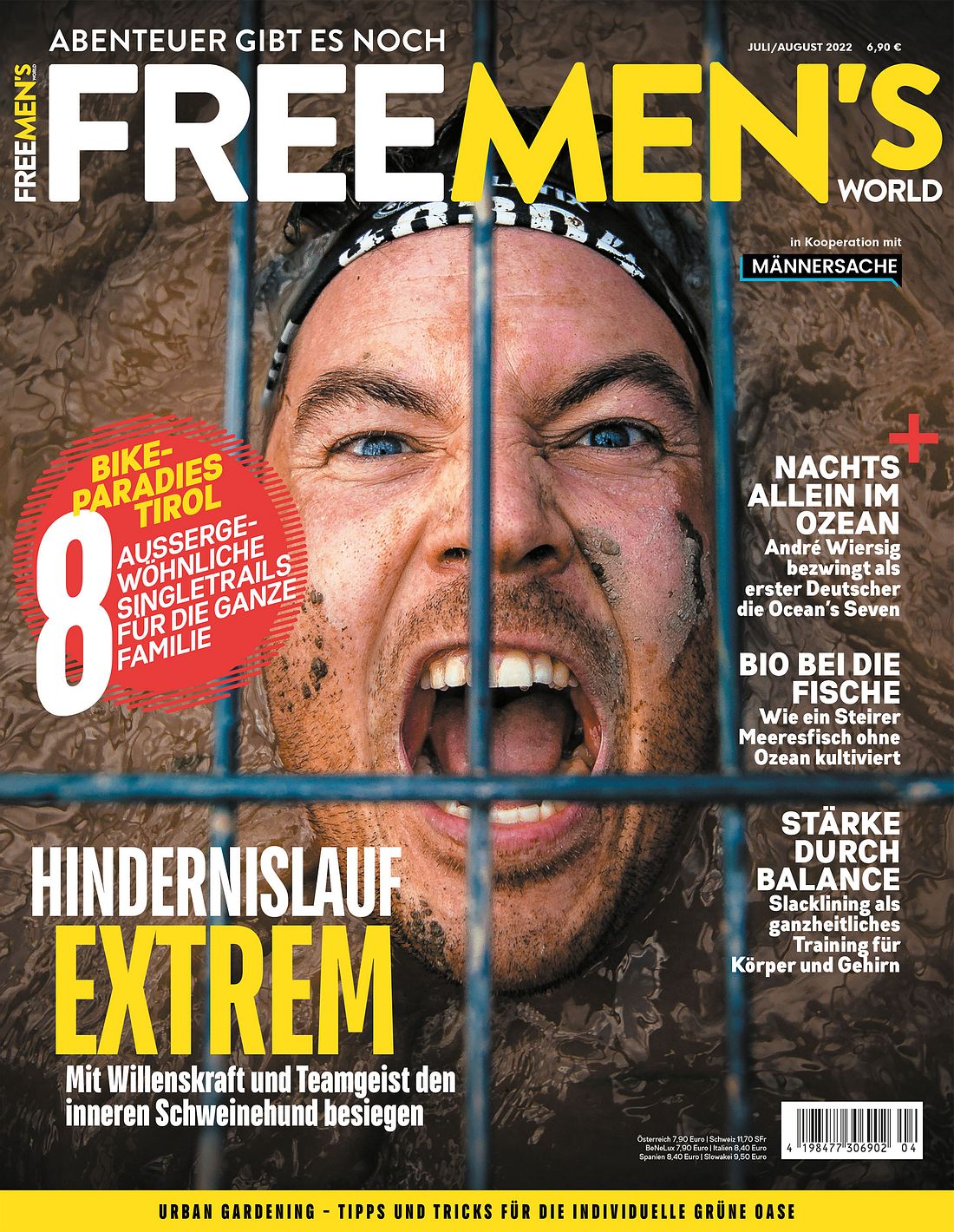 Cover der FREEMEN'S WORLD Juli/August 2022