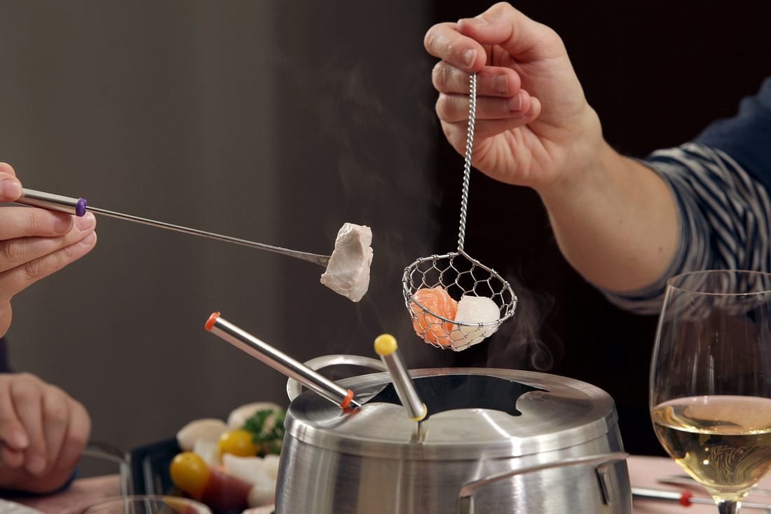 Fondue-Rezept: Fisch Fondue-Rezept: Fisch