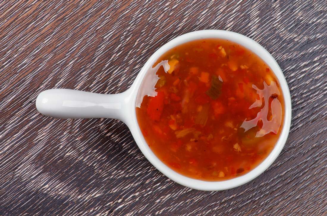 Fondue-Saucen: Süßsaure Soße Fondue-Saucen: Süßsaure Soße