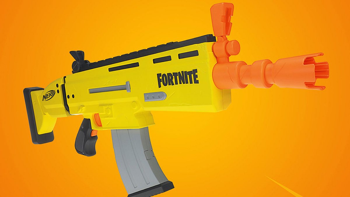 Die Fornite-Nerf-Gun SCAR