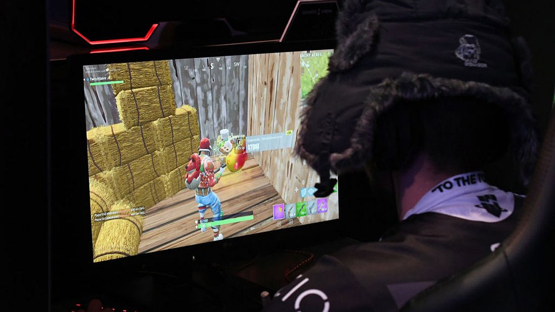 Fortnite wird gezockt Fortnite wird gezockt