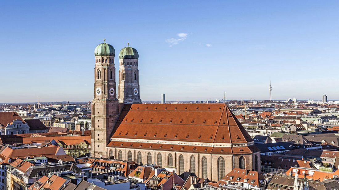 Frauenkirche in München. Frauenkirche in München.