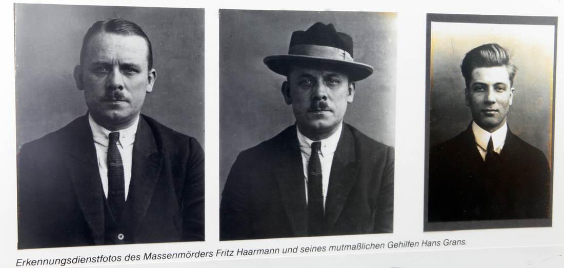 Hans Grans (r.) war 20 Jahre jünger als Fritz Haarmann