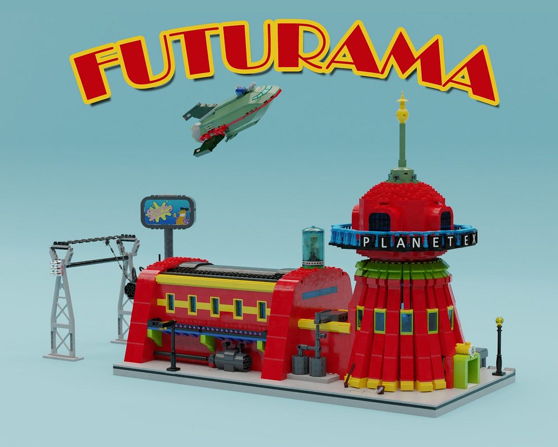 Futurama-HQ aus Lego