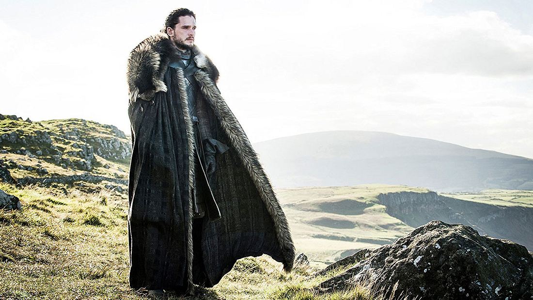 Kit Harington als Jon Snow in Game of Thrones Kit Harington als Jon Snow in Game of Thrones
