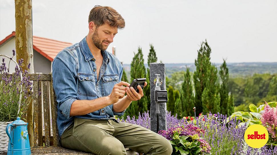 So einfach versorgt sich der Garten selbst mit Wasser