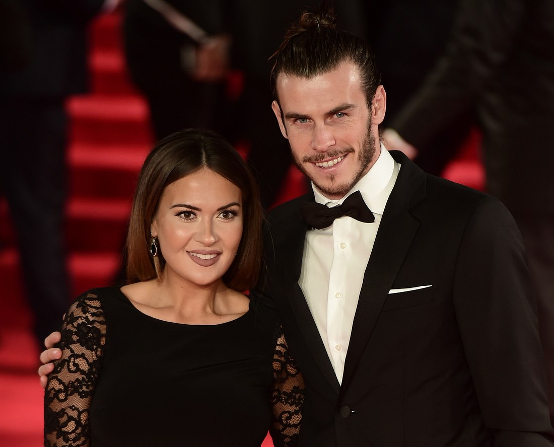 Gareth Bale mit Ehefrau Emma Rhys-Jones