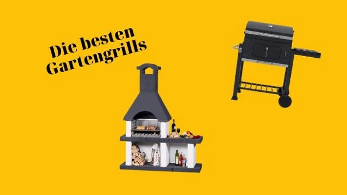 Gartengrill - Grillkamin - Grillwagen - Grillen - Foto: Amazon