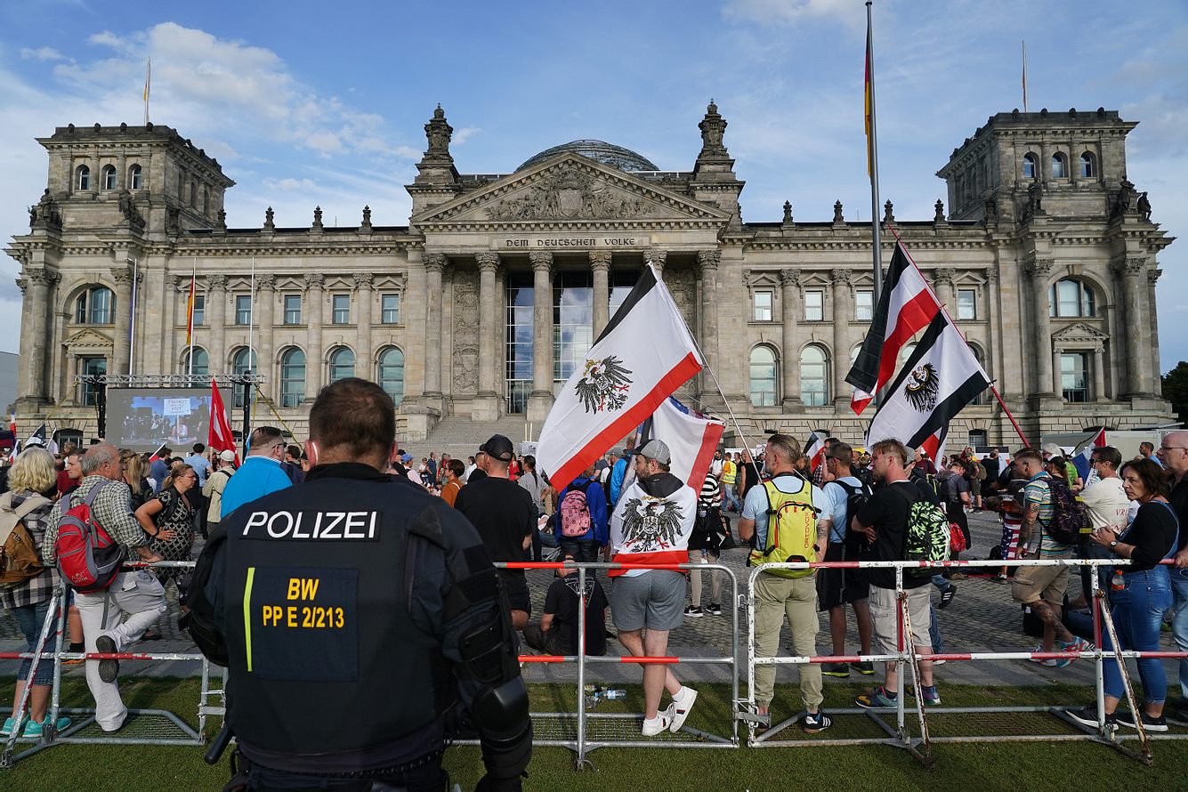 Geplante Kundgebung von Corona-Impfgegnern in Berlin ...