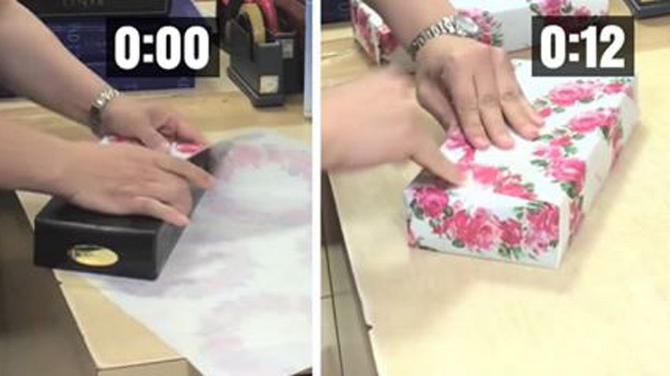 Video: So packst du Geschenke in 12 Sekunden ein - Foto: YouTube/Beat The Bush