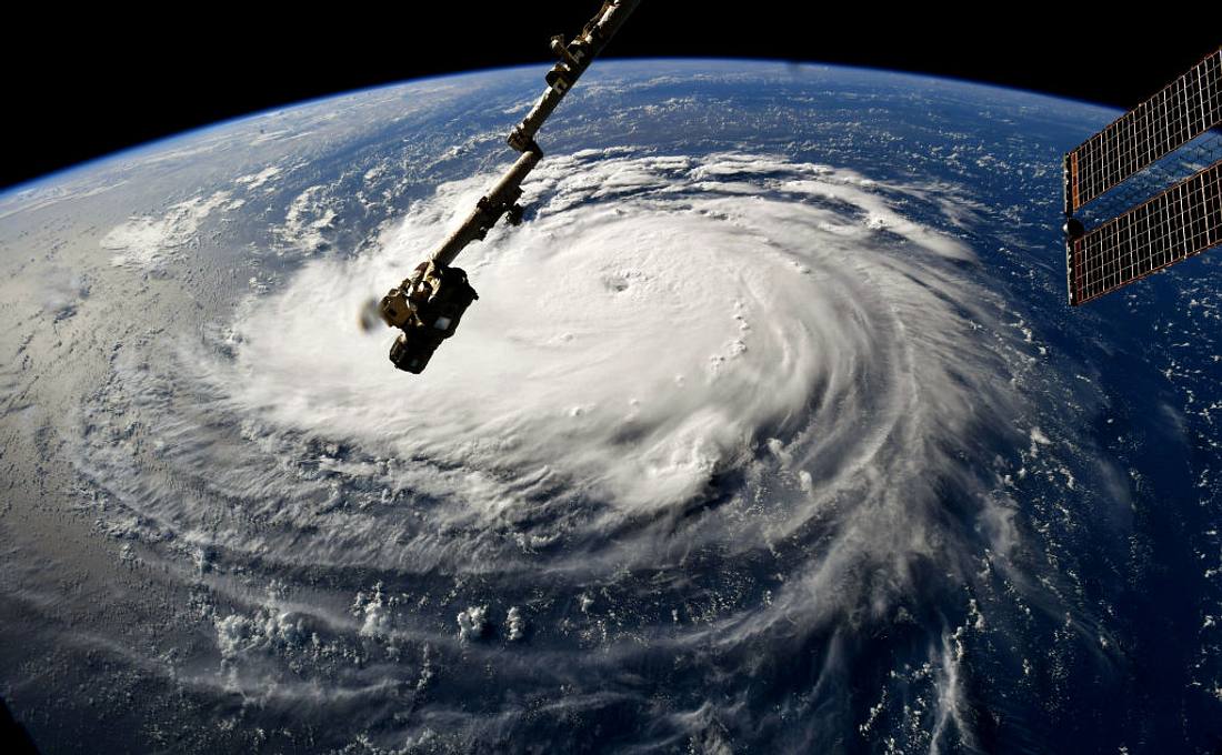 Hurricane Florence aus Sicht der ISS Hurricane Florence aus Sicht der ISS