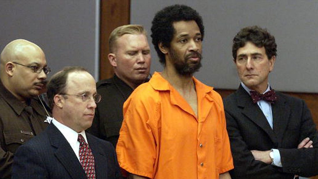 John Allen Muhammad bevor er zum Tode verurteilt wird