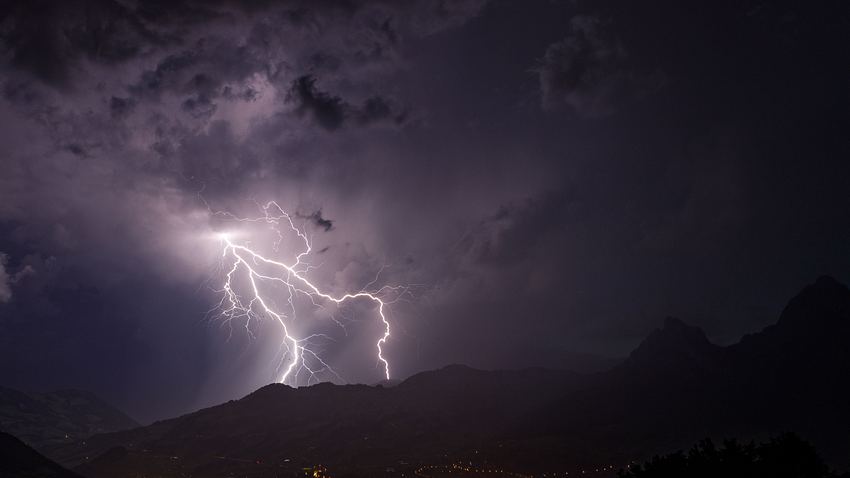 Gewitter mit Blitz - Foto: Dominic Kurz Photography