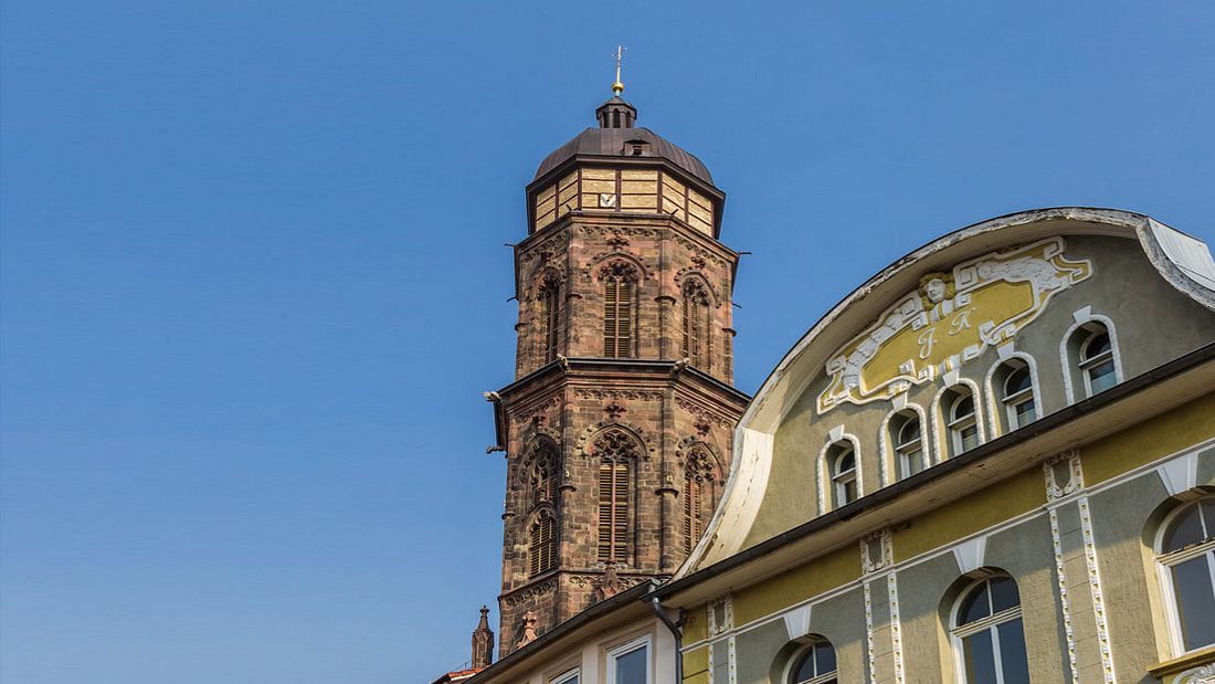 Turm der St. Jacobi-Kirche. St. Jacobi