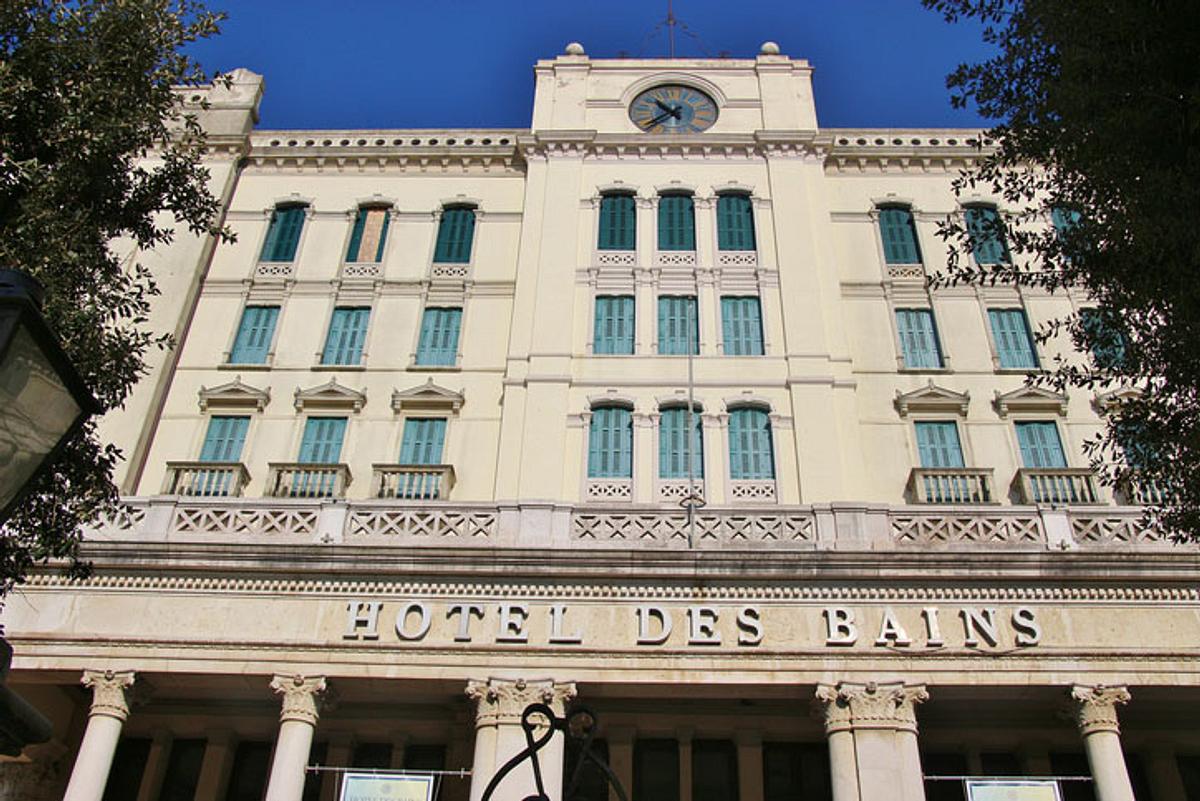 Grand Hotel des Bains auf dem Lido di Venezia.
