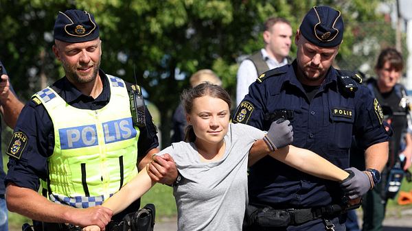 Greta Thunberg - Foto: 	ANDREAS HILLERGREN