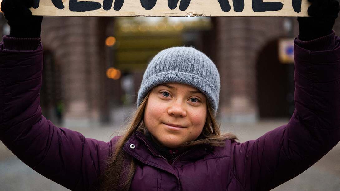 Greta Thunberg  - Foto: Getty Images / Jonathan Nackstrand 