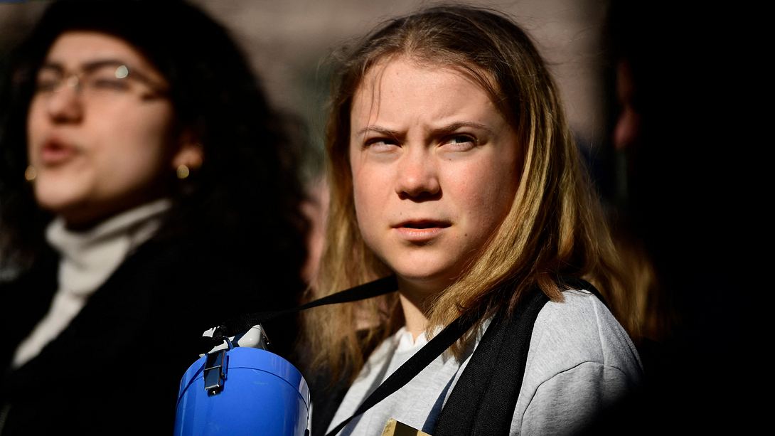 Greta Thunberg  - Foto: Getty Images / PAUL WENNERHOLM 