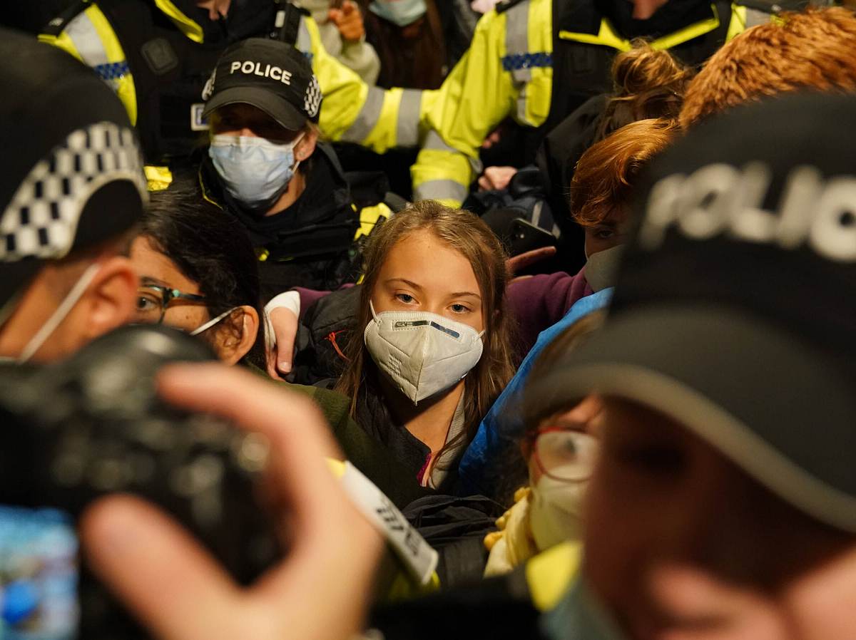 Greta Thunberg Glasgow 