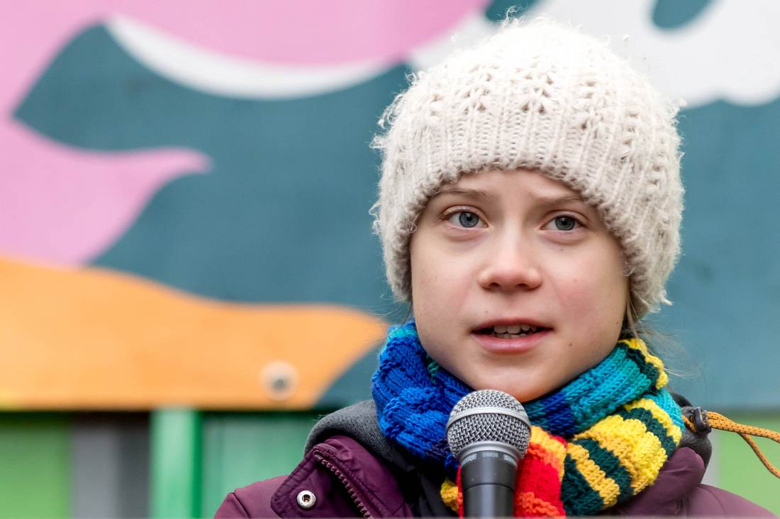Greta Thunberg mit dramatischem Appell Greta Thunberg