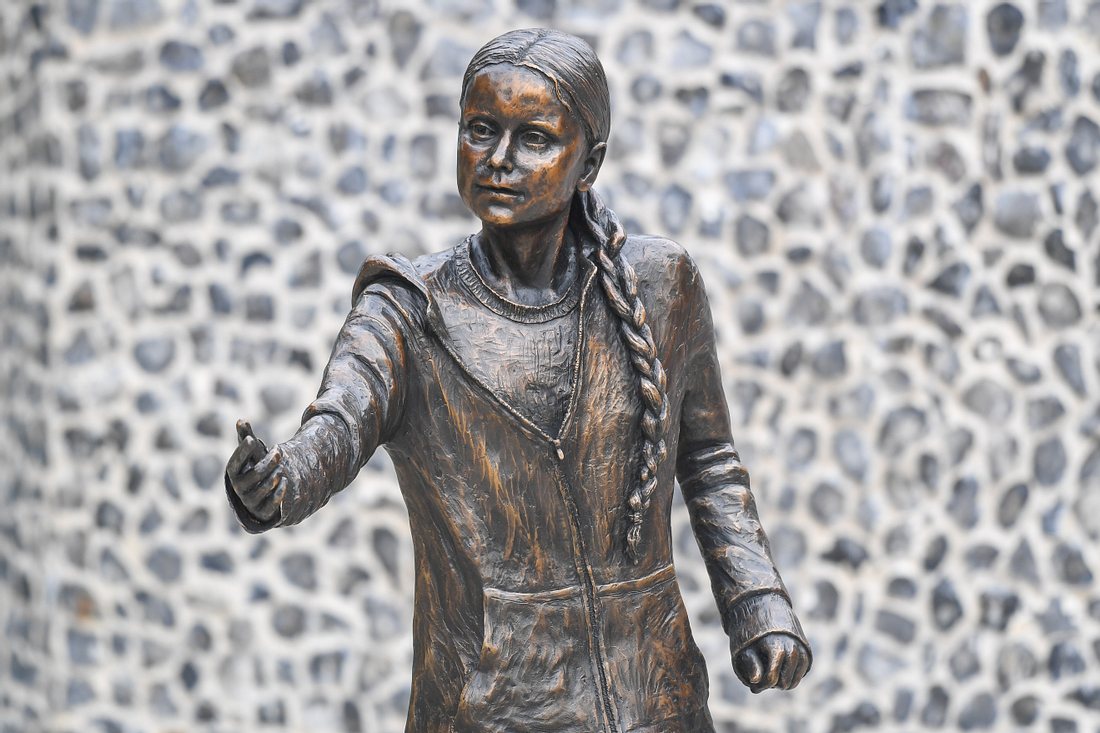 Greta-Thunberg-Statue
