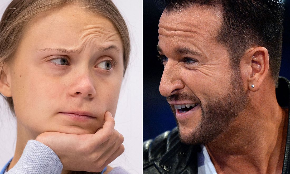 Greta Thunberg und Michael Wendler in einem Song: Fans flippen aus! Greta Thunberg, Michael Wendler