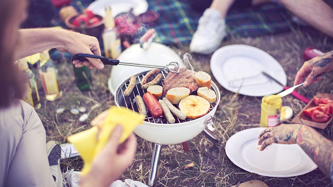 Grillen im Park Grillen im Park