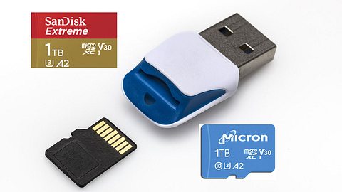 SunDisk und Micron bringen größte Speicherkarte der Welt in den handel (Symbolfoto). - Foto: iStock/sikkk, sandisk.com, micron.com