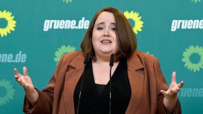 Grünen-Parteichefin Ricarda Lang  - Foto: IMAGO / Future Image