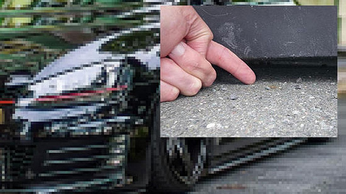 Golf GTI mit 1,5 Zentimetern Bodenfreiheit Golf GTI mit 1,5 Zentimetern Bodenfreiheit