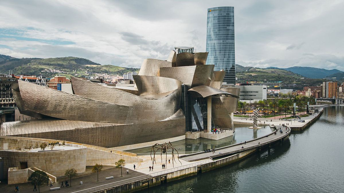 Das Guggenheim Museum in Bilbao.