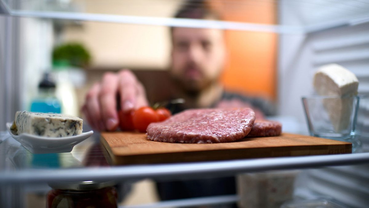 Hackfleisch auftauen (Symbolfoto).