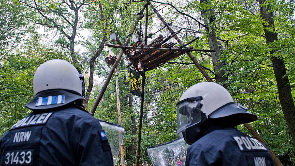 Hambacher Forst-Aktivistin zu Gefängnisstrafe verurteilt (Symbolfoto).