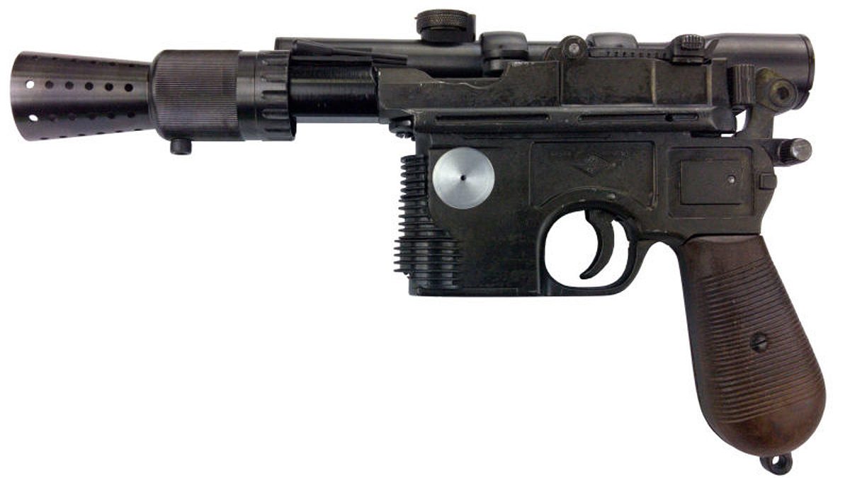 DL-44-Blasterpistole: Todd Coyle hat eine Replika von Han Solos Handfeuerwaffe angefertigt