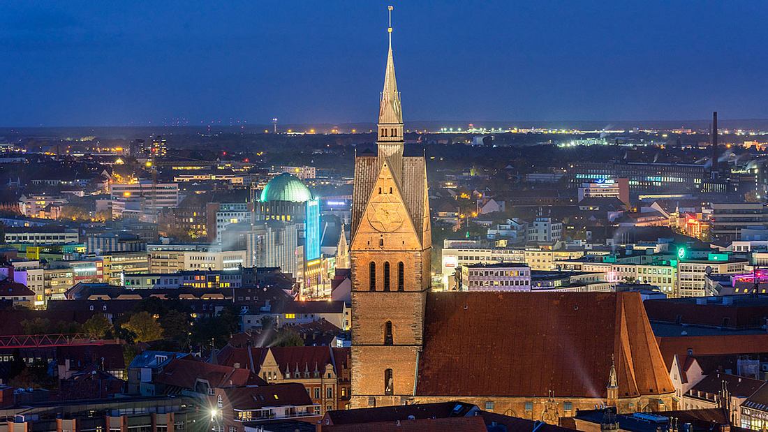 Die Marktkirche in Hannover. Marktkirche Hannover