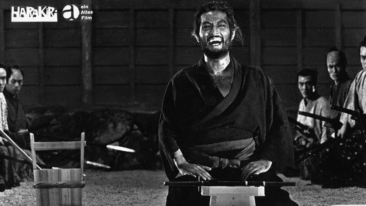 Tatsuya Nakadai in Harakiri