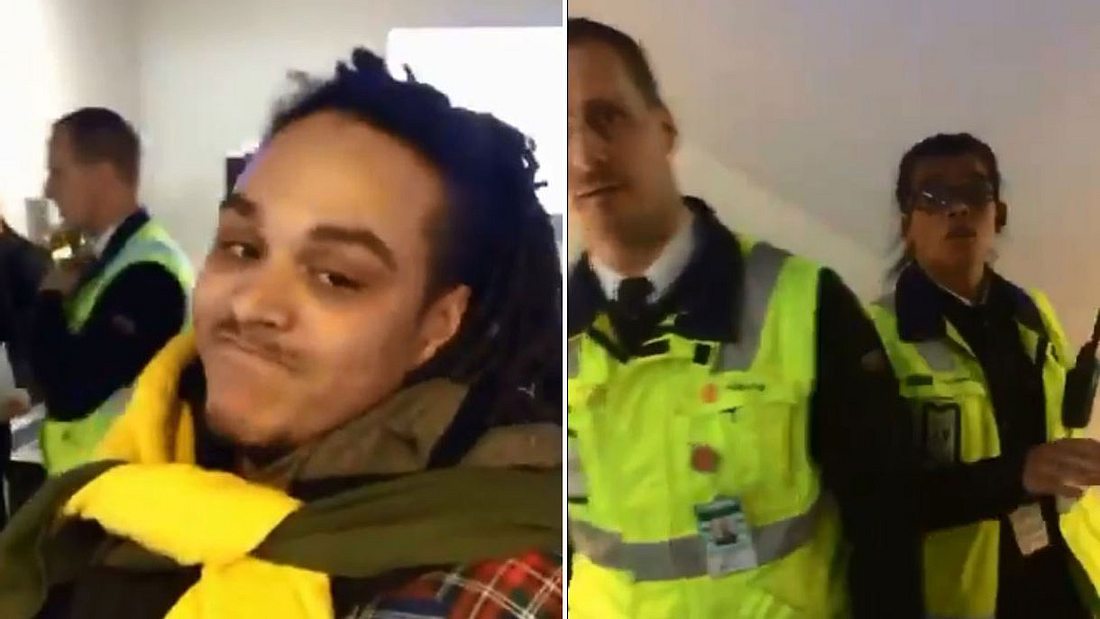 Ryan Hawaii am Flughafen verhaftet Ryan Hawaii am Flughafen verhaftet