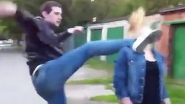 Nach Seitensprung: Mann tritt Freundin gegen den Kopf - Foto: YouTube/VedatAdemi