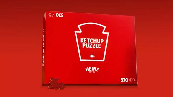 Heinz Ketchup-Puzzle - Foto: Heinz