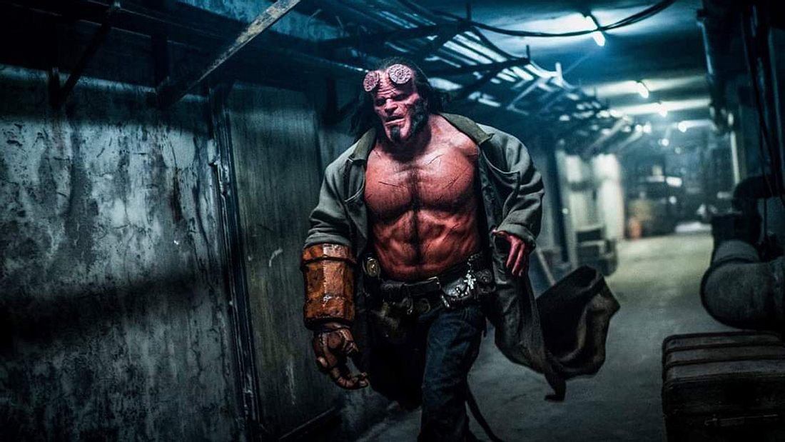 David Harbour als und in Hellboy David Harbour als und in Hellboy