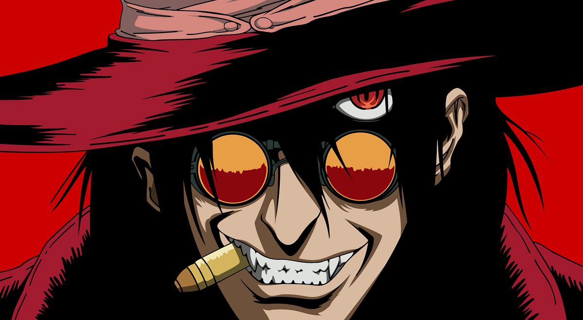 Der Vampir Alucard aus Hellsing