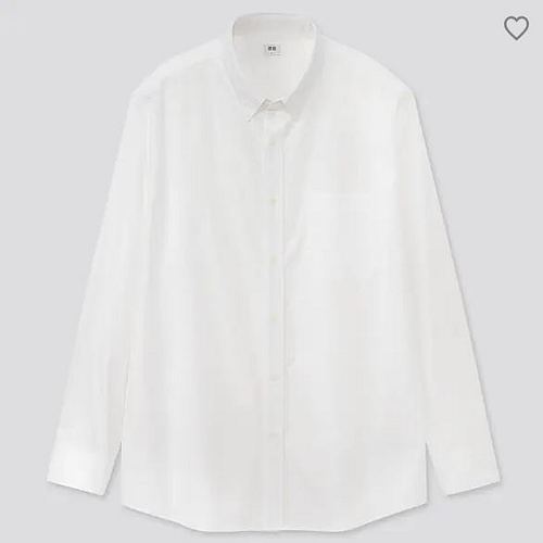 Weißes Baumwoll-Hemd 