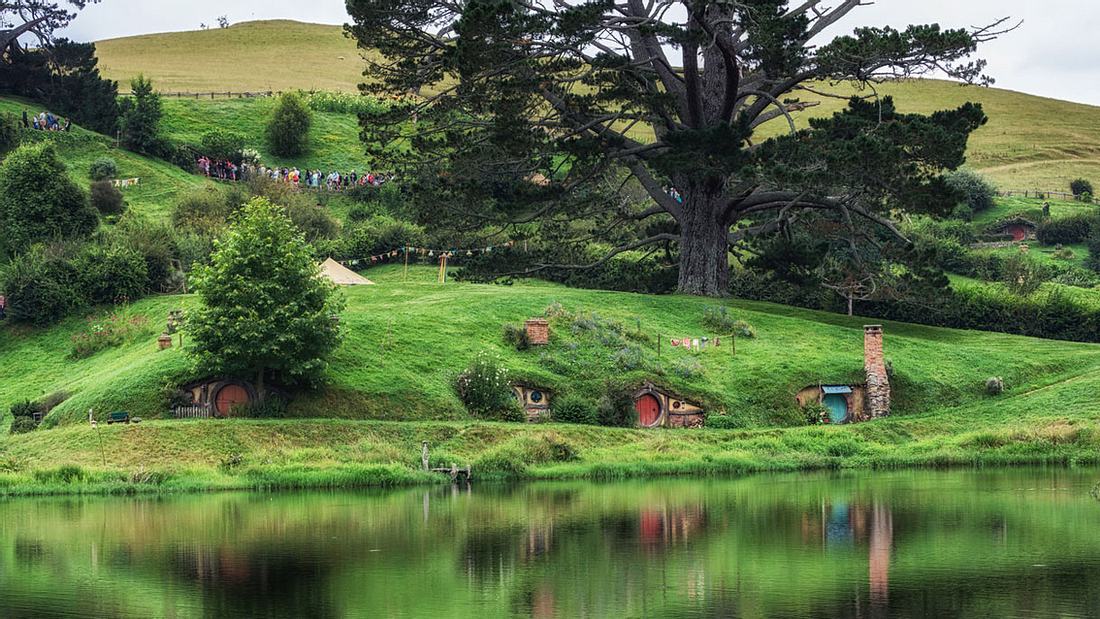 Hobbingen in Neuseeland "Hobbingen" in Neuseeland