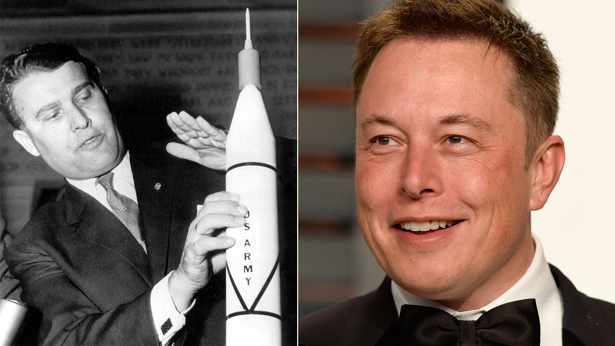 Wernher von Braun, Elon Musk