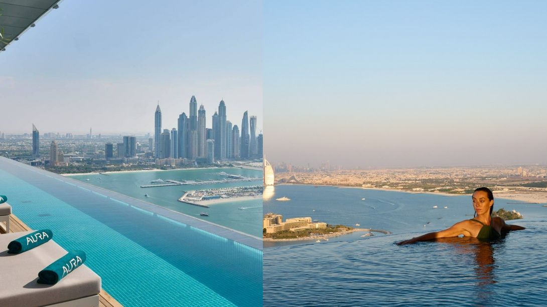 Infinity-Pool  - Foto: Aura Skypool Dubai 
