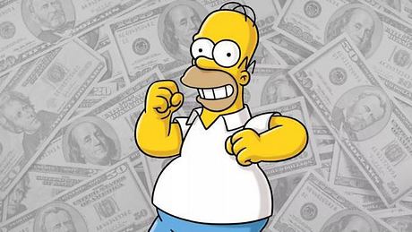 So viel Geld verdient Homer Simpson - Foto: twitter/cragslistcash